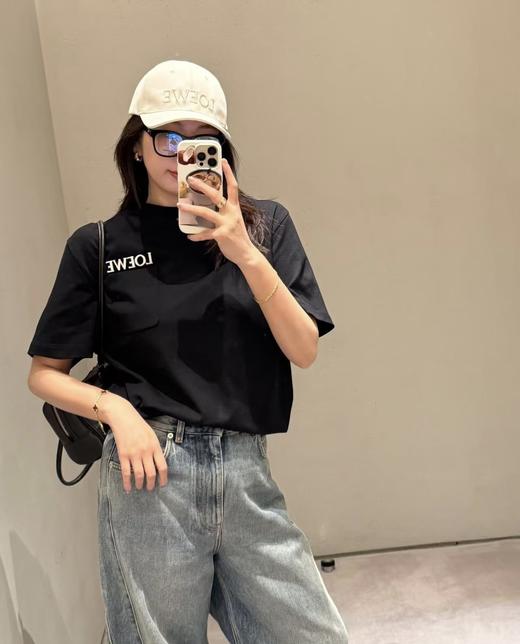 罗意威 早春新款字母logo印花休闲圆领短袖 商品图2