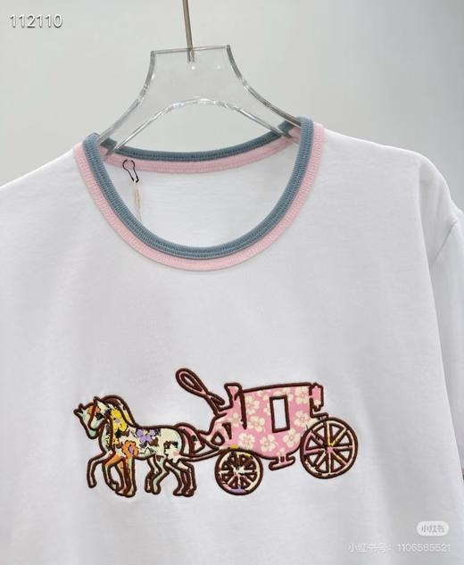 拼缀马车T恤 商品图5