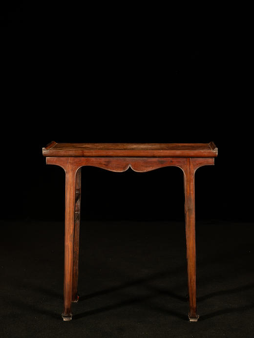 清	红木插肩榫一块玉壸门牙板翘头案 商品图4