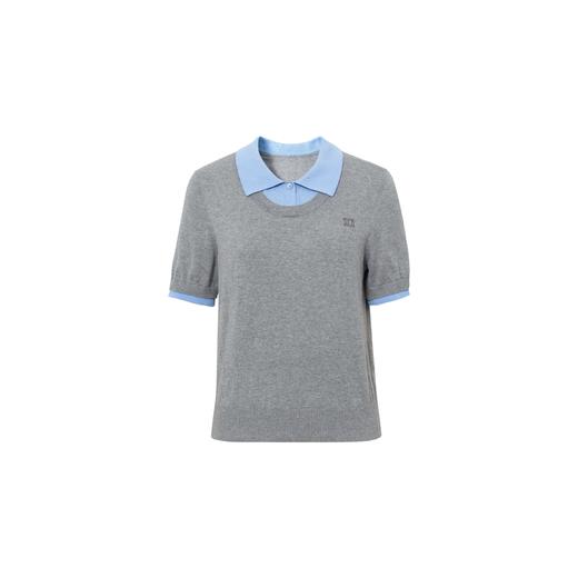 【商场同款】伊芙丽春秋套头毛衫1G8132131G 商品图5