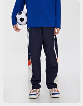 XXMKappa卡帕背靠背运动裤直筒休闲裤男款梭织长裤校服卫裤