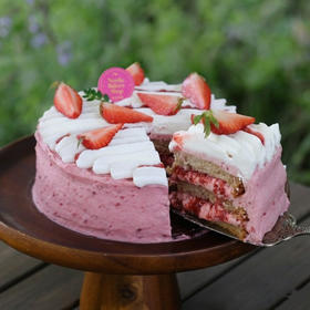 瑞典草莓梦蛋糕 Swedish Strawberry Dream Cake