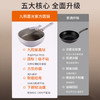 九阳炒锅暮光紫方圆锅含钛不粘锅家用炒菜锅加深平底磁炉燃气通用 商品缩略图3