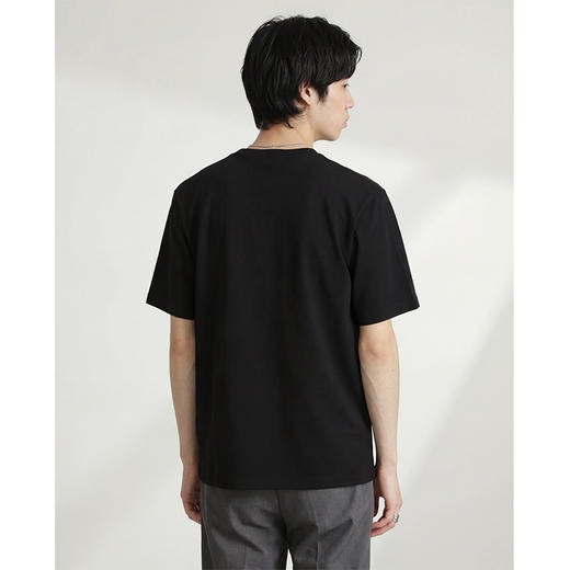 DRONKOO 2026 圆领左胸LAZY字母修身短袖T恤 商品图4