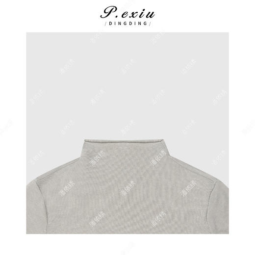 03-5潘依绣丁丁宠粉简约百搭修身圆领短袖T恤Q3651 商品图2