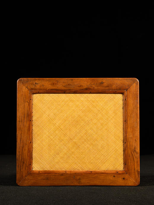 清	黄花梨圆包圆如意卡子花大方凳 商品图4