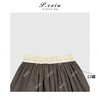 03-5潘依绣丁丁宠粉法式撞色拼接曲牙花边半身裙Q6581 商品缩略图2