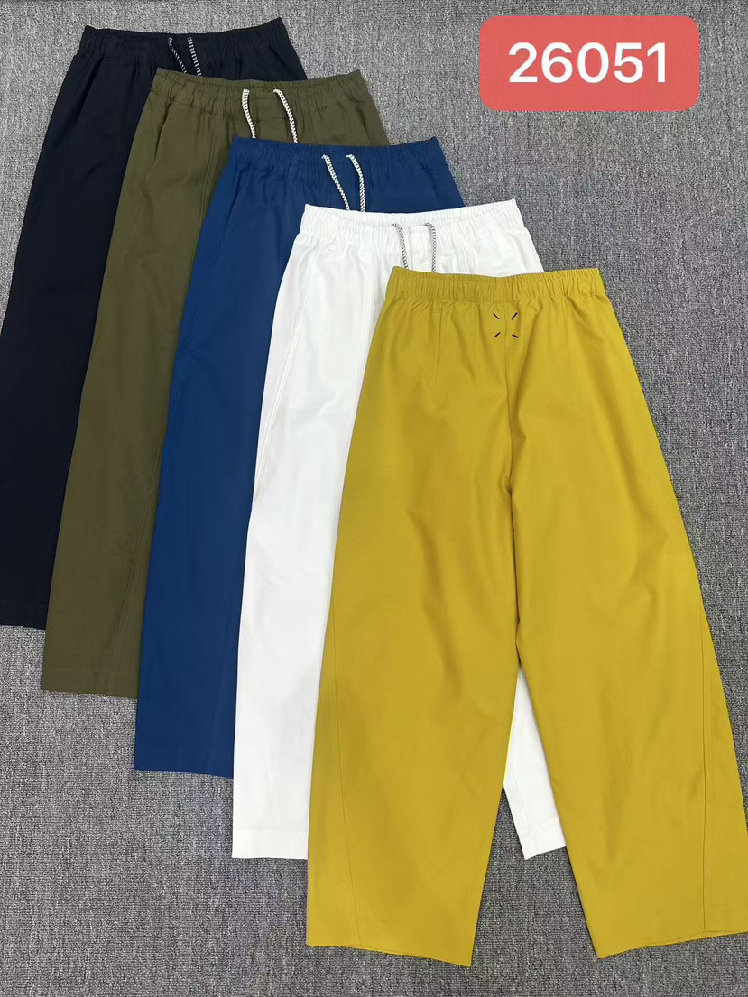 原单新款九分弯刀裤