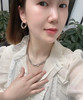 许妍同款ARSIS法式小众潺流耳圈032802 商品缩略图12