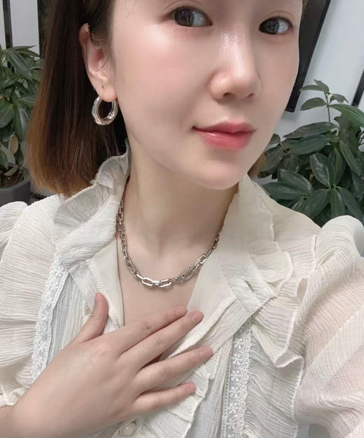 许妍同款ARSIS法式小众潺流耳圈032802 商品图12