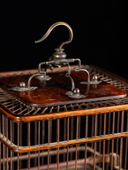 清	黄花梨双层鸟笼 商品图2