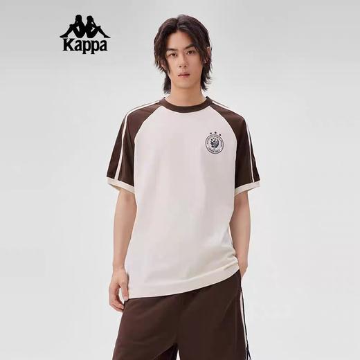 XXMKappa卡帕背靠背夏季运动短袖t恤男纯棉透气半袖休闲上衣 商品图2