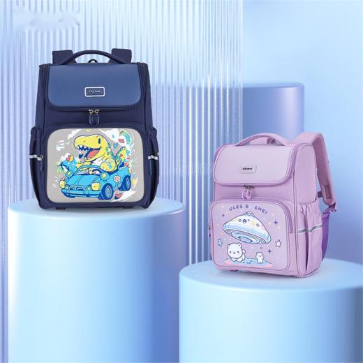 ————————卡拉羊减负护脊超轻大嘴书包1-6年级TX2201（代发)） 商品图0