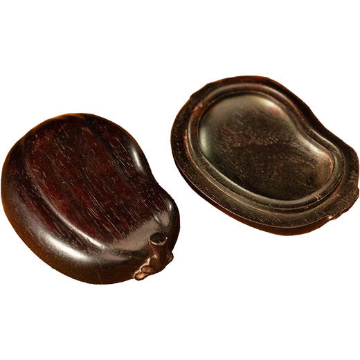 清	紫檀瓜瓞连绵香盒 商品图5