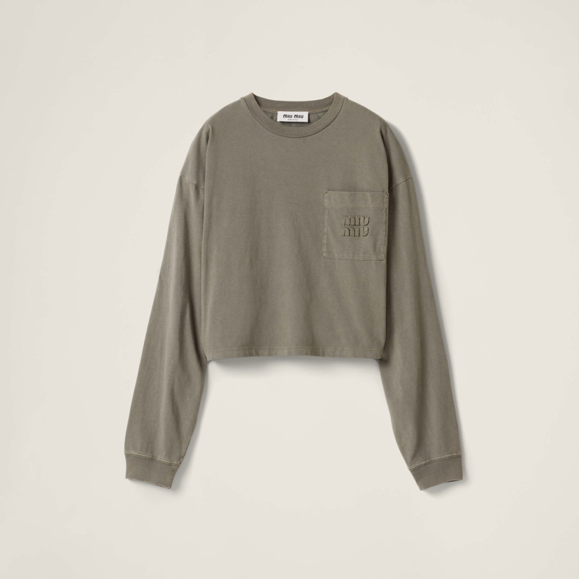 MIU-T 做旧军绿口袋长袖