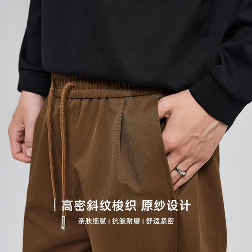 墨麦客男装美式弯刀阔腿裤2025秋季新款日系复古工装裤子男91425 商品图1