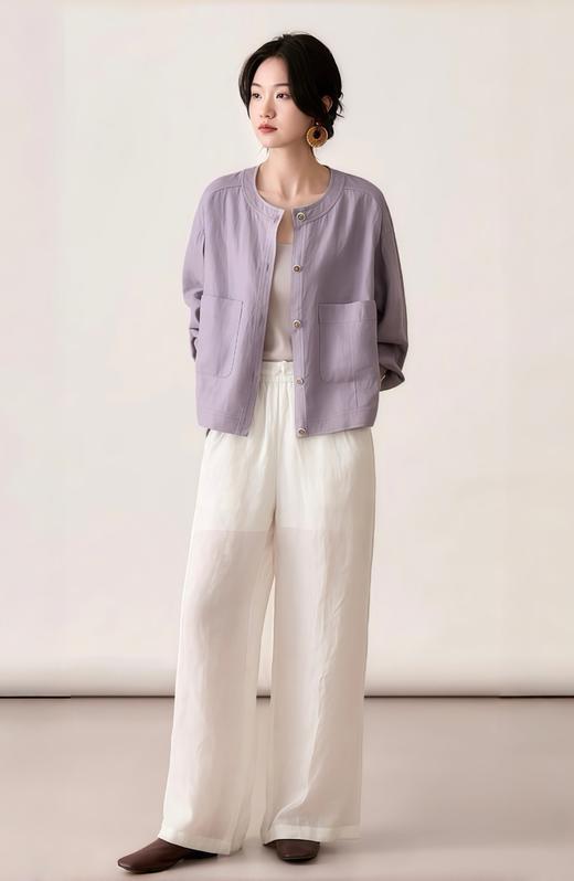 流浪诗人醋酸+莱塞尔呼吸感小资气韵外套 商品图12