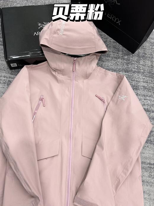 Arcteryx始祖鸟 LIATRIS时尚百搭刺绣品牌Logo连帽软壳夹克外套 商品图9