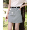鹿向南【0330/20:00新品前一小时7折限量100件】蓝色半身裙 商品缩略图0