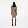 【三】BURBERRY 巴宝莉 女士 Vintage 格纹棉质衬衫式连衣裙 格子 8086610 B9368 商品缩略图5