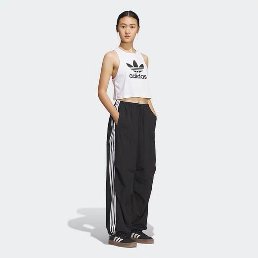 自留。Adi三叶草男女款梭织伞兵运动裤～时髦“万金油”穿搭（售后时间：签收3天内，不合适及时申请） 商品图3