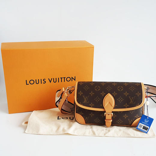 【全新】LV路易威登DIANE M45985老花黑肩带DIANE法棍包单肩包女士260326NJT38 商品图1