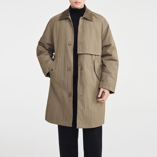 墨麦客男装可脱卸羽绒内胆男2025冬季新款一衣两穿羽绒服男88939 商品图2