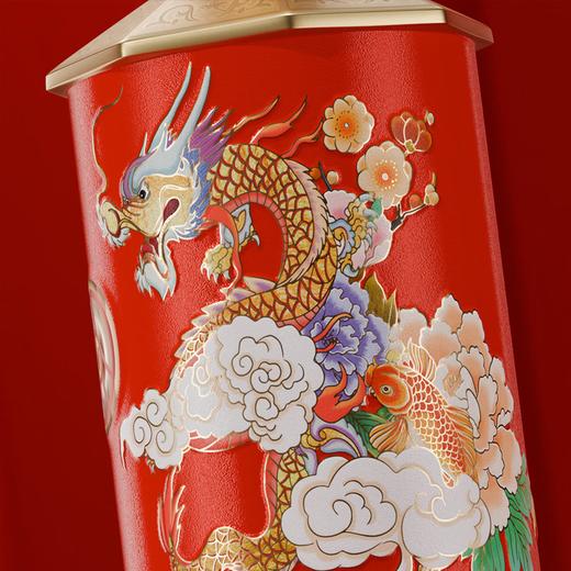 【嫡系新款】五粮液 文创富贵吉祥 浓香型白酒 52度 500ml*6瓶整箱 商品图3