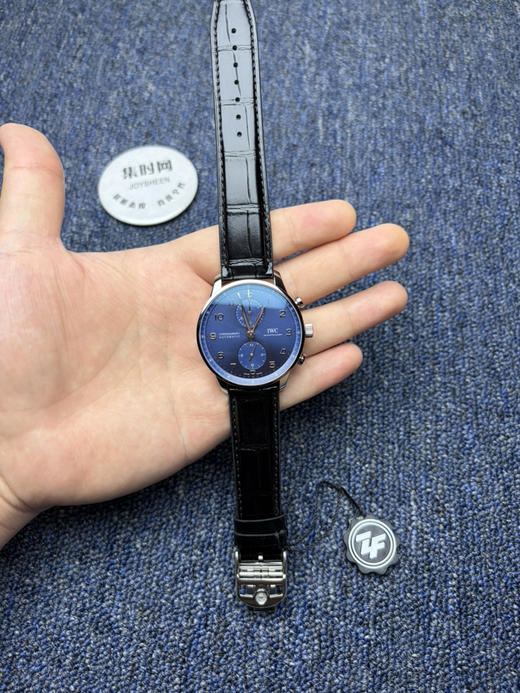 ZF万国葡萄牙计时系列IW371606 蓝色盘 ZF葡计V2版透底款 葡计背透款 丹东7750机 男士腕表 商品图8
