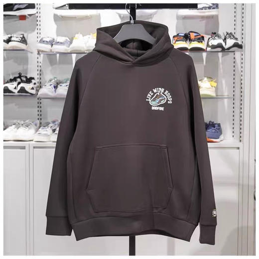 MJ| 李宁卫衣男子2025春季新款反伍系列宽松休闲套头连帽上衣AWDV025-4 商品图0