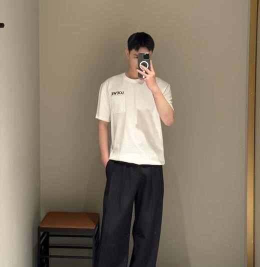 罗意威 早春新款字母logo印花休闲圆领短袖 商品图7