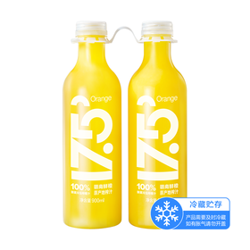 MM 山姆 农夫山泉17.5°100%鲜果冷压榨橙汁 900ml*2