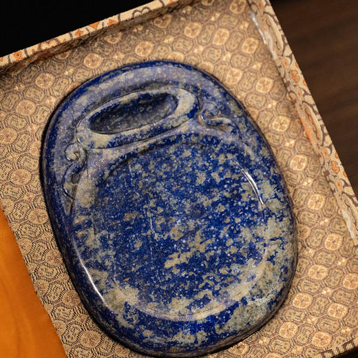 清	青金石随形砚 商品图1