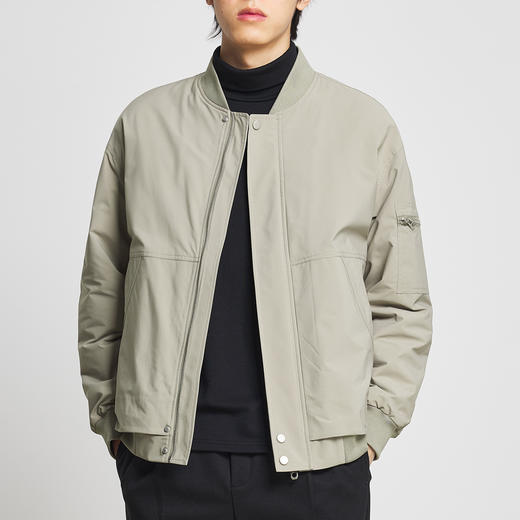 墨麦客男装秋冬季新款棉服男士休闲简约棉衣外套上衣男87041 商品图4