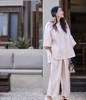 【林栖设计小店】手工挂饰|温柔新中式改良氅衣2026夏新款宽松百搭衬衣1962102 商品缩略图1