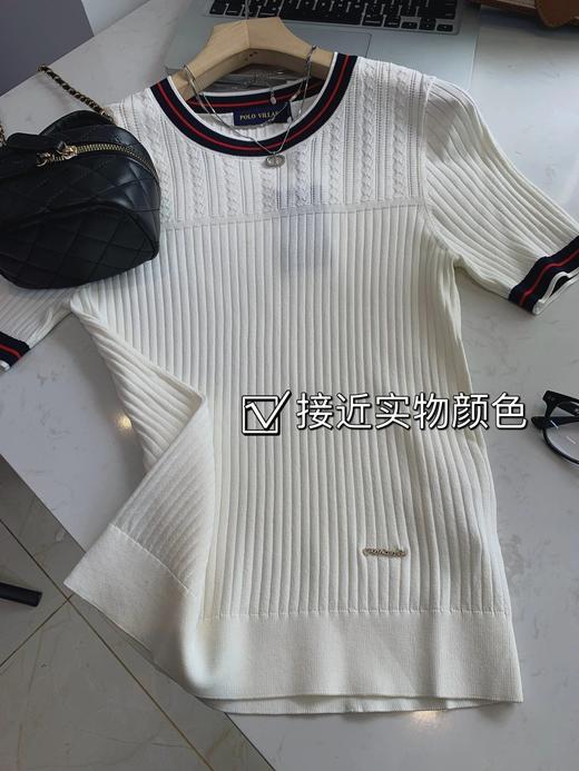 品牌原单！短袖针织衫 26G0337 商品图1