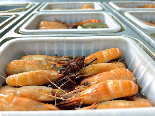 爬得快 花雕熟醉罗氏虾 300g/3盒 商品图2