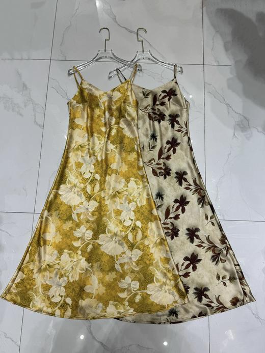 【门店同款】ENJOY夏季“游园戏梦”鎏金绘花吊带裙 171195050 商品图3