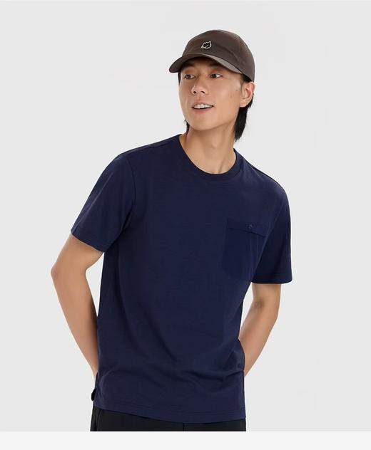 【lb1】男子户外休闲工装口袋圆领短袖T恤！！ 商品图0