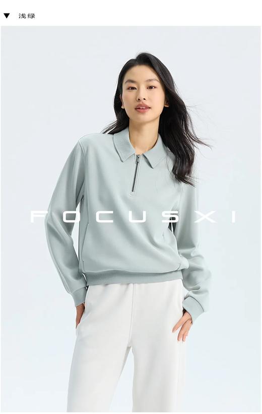 F032901极简老钱26年春新款砂洗兰精莫代尔空气polo上衣 商品图14