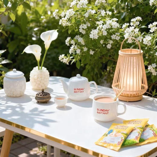 星期天浓醇三合一奶茶750g 商品图1