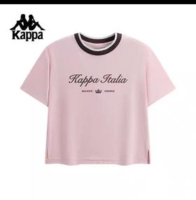 MJ/Kappa卡帕背靠背运动短袖女夏季新款凉感t恤索罗娜女休闲上衣