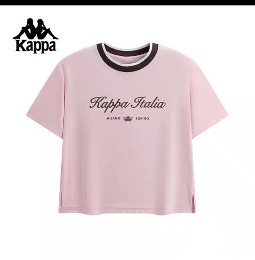 MJ/Kappa卡帕背靠背运动短袖女夏季新款凉感t恤索罗娜女休闲上衣 商品图0