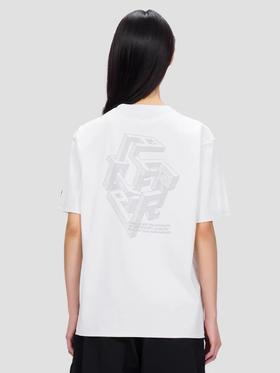 【cz1】情侣运动休闲后背印花宽松短袖T恤！！