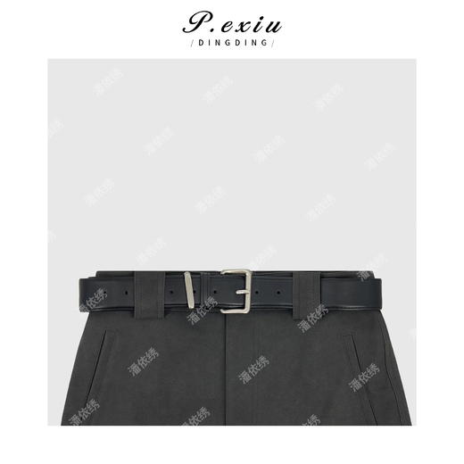 03-5潘依绣丁丁宠粉韩系简约短裙半身裙Q1442 商品图2