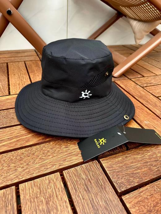 F032937夏季透气网户外男女防晒遮阳帽垂钓骑行登山帽大檐渔夫帽 商品图8
