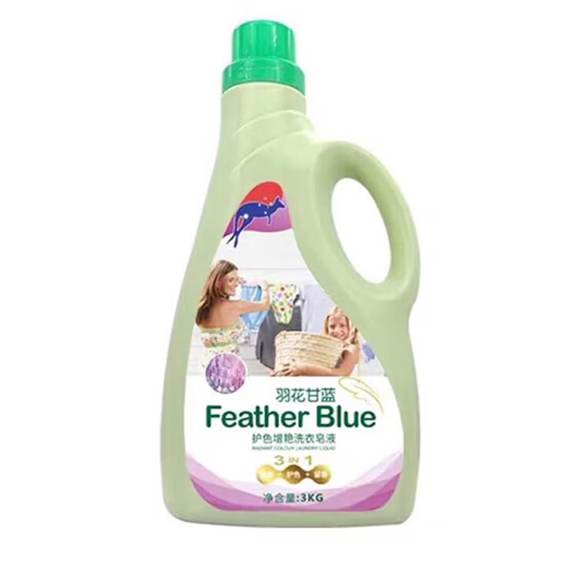 羽花甘蓝护色增艳洗衣皂液3L（薰衣草味）