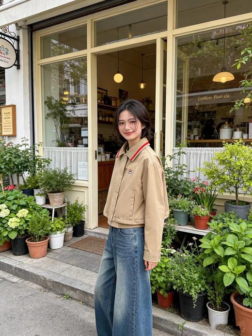 F032905女梭织外套2026春新款时尚休闲设计感宽松上衣 商品图3