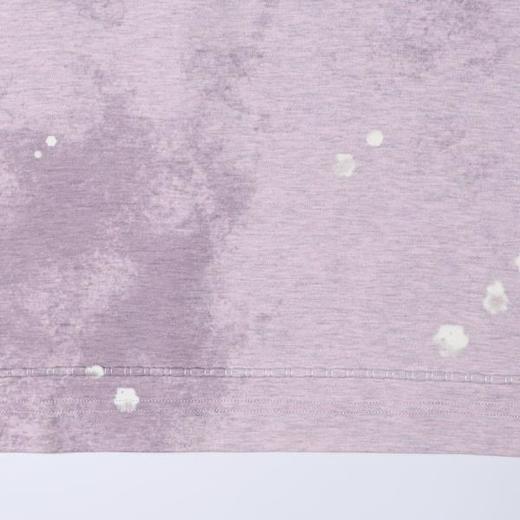 SDSA男装2026新款高贵轻奢美式扎染晕染泼墨印花圆领短袖T恤百搭 商品图3