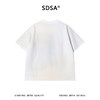 SDSA男装2026新款高贵轻奢简约涂鸦印花设计圆领短袖T恤百搭时尚 商品缩略图0